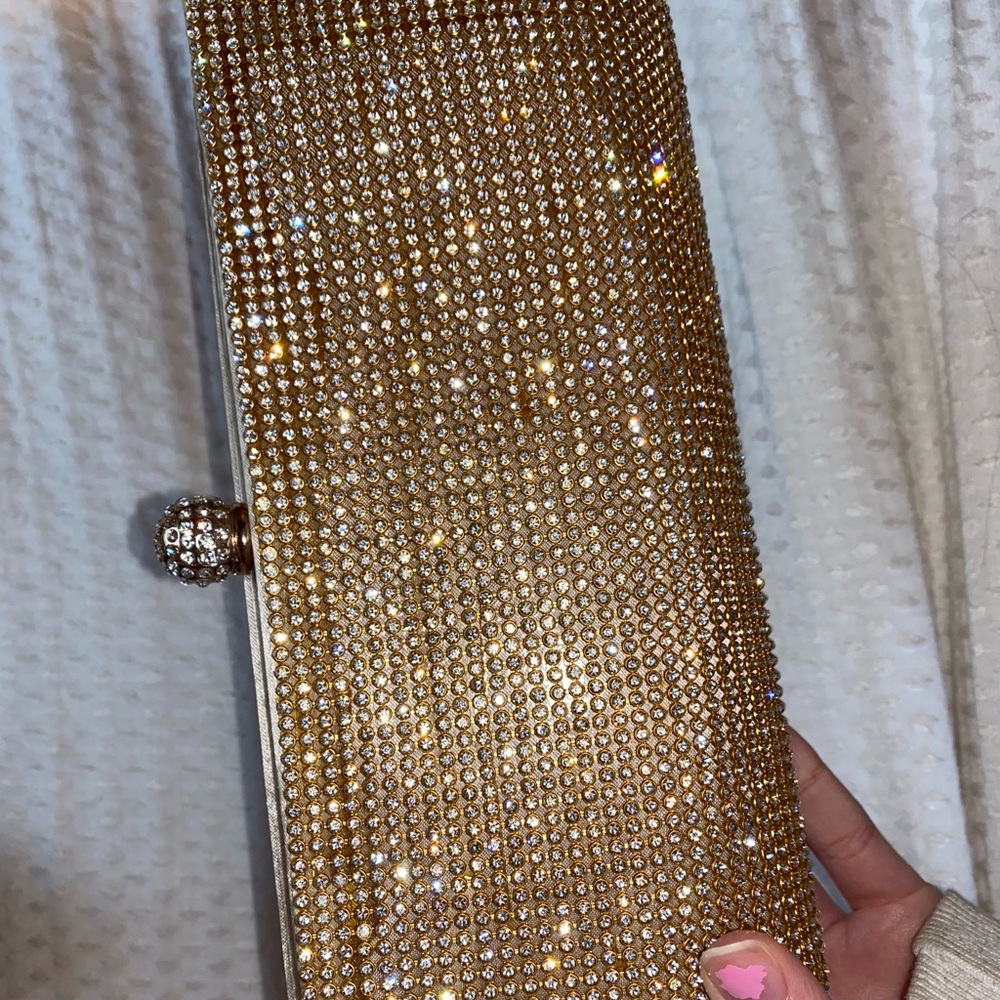Sparkly Clutch With Optional Strap - image 1